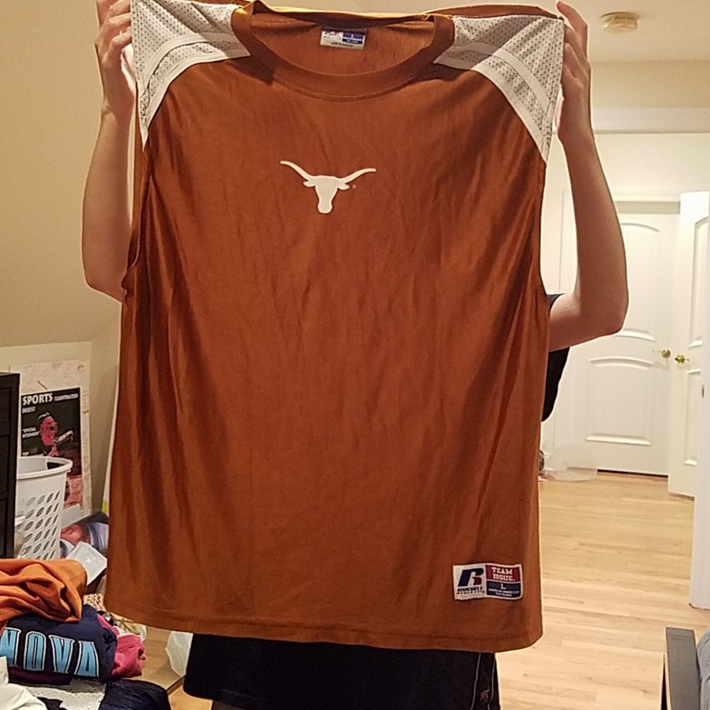 Basketball Shirt, University Of Texas - image 1